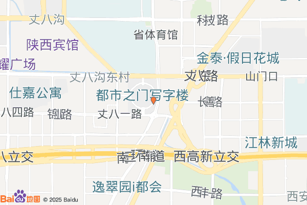西安市高新区发展改革商务局实景图