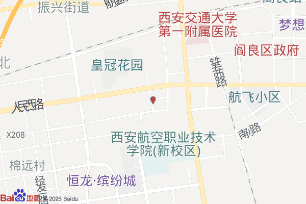 阎良经济开发区实景图