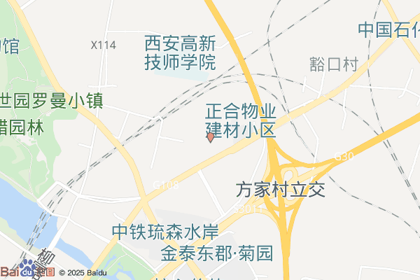 陕西东大现代物流园区实景图
