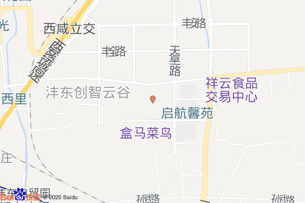 菜鸟西安物流园实景图