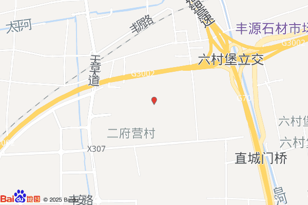 商储丰产路物流园实景图