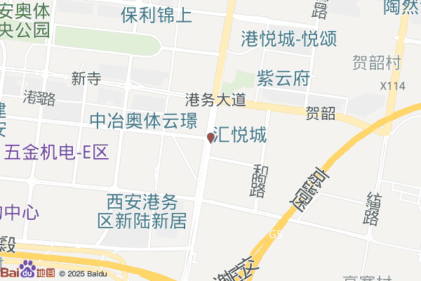 西安广汇汽车物流产业园实景图