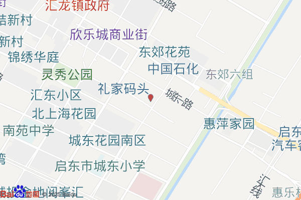 启东城东工业园实景图