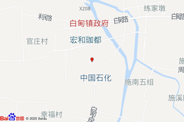 白甸镇工业园区实景图