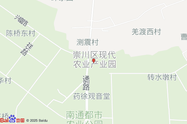 崇川区现代农业产业园实景图