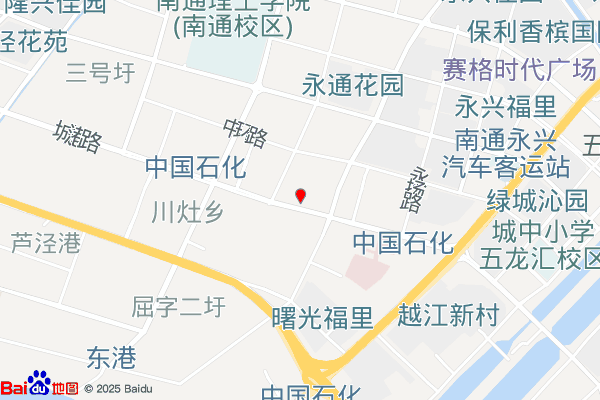 江苏省南通港闸经济开发区实景图