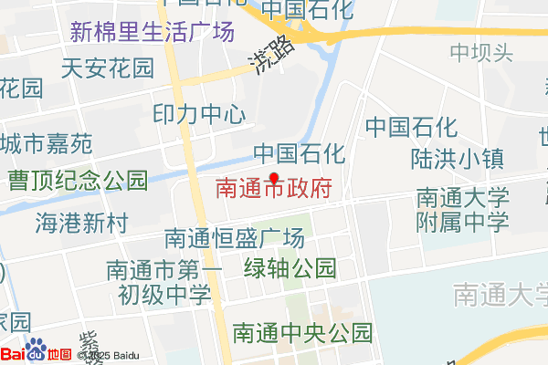南通市行政中心-综合楼实景图