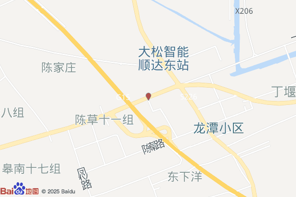 德仓(南通)物流园实景图