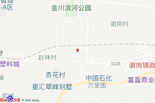 谢岗村新城工业区实景图