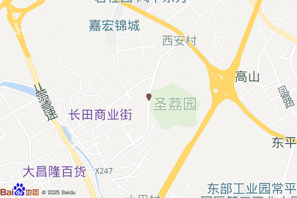 东莞市横沥农业产业园(生态路)实景图