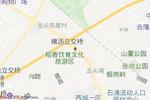 横沥东发物流园实景图