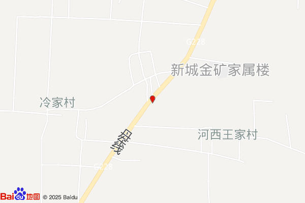 新城金矿采矿办公楼实景图