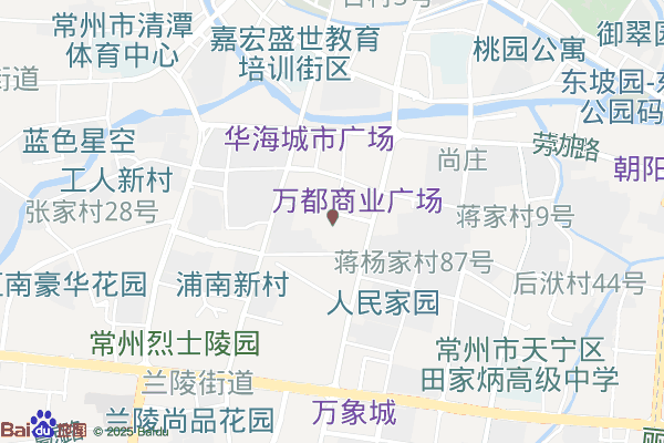 常州市浦前工业园实景图