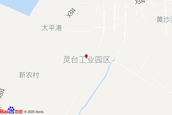 灵台工业园区实景图