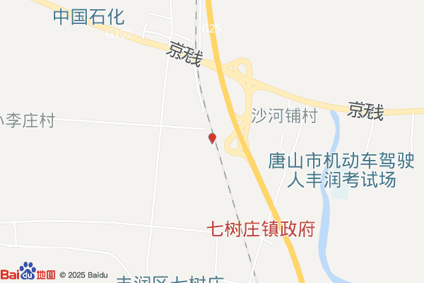 丰润西站信号综合楼实景图