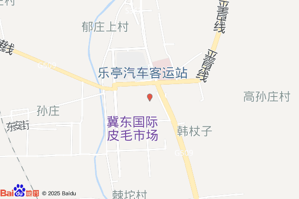 乐亭县农村电商仓储物流实景图