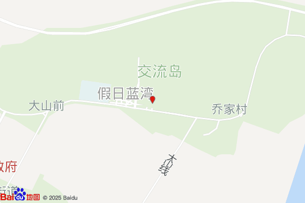 大连长兴岛经济技术开发区交流岛街道交流岛村劳动保障服务站实景图
