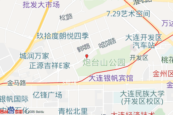 大连市消防支队经济技术开发区大队开发区一中队-西北门实景图