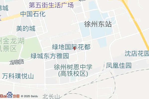 徐州高铁绿地之窗G地块4号商业楼实景图