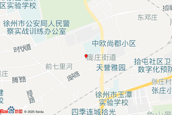 五洲公路港物流园专线区实景图