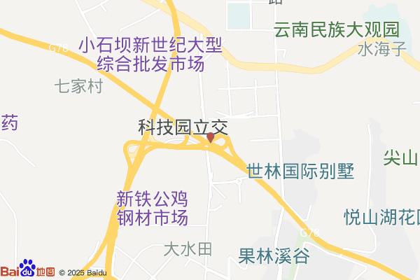 昆石高速科技园实景图