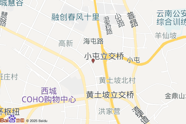 昆明高新区实景图