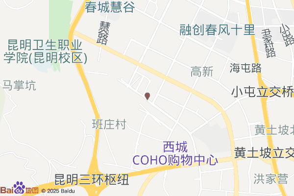 昆明高新区企业服务平台实景图
