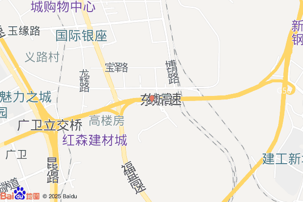 经开区出口(东绕城高速出口东向)实景图