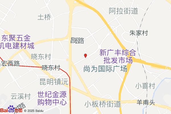和汇快运物流园实景图