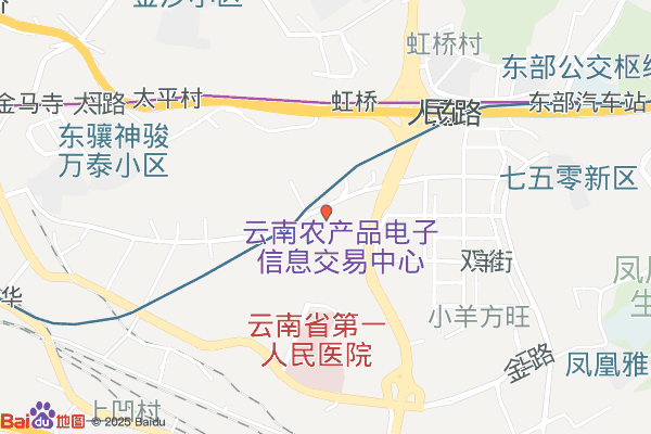 云南小二送菜仓储物流中心实景图