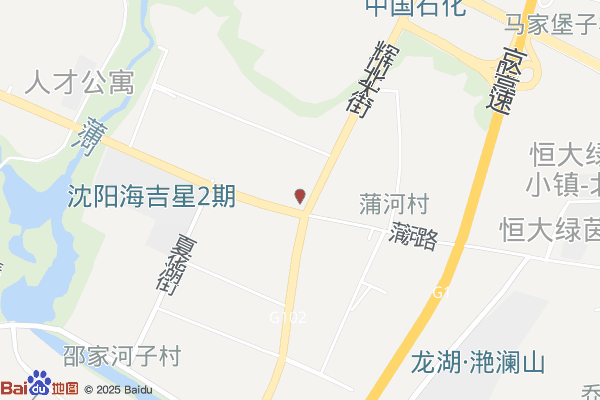 绿色沈北科技新区实景图