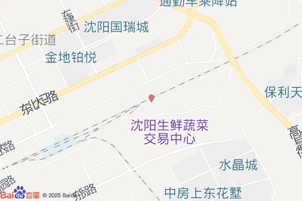 沈阳东站沈铁物流园实景图