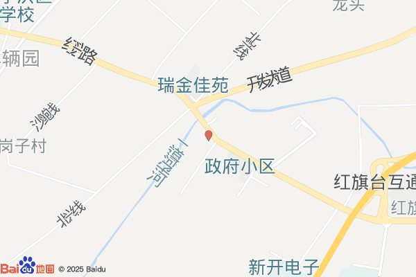 东北食品城仓储物流中心-北门实景图