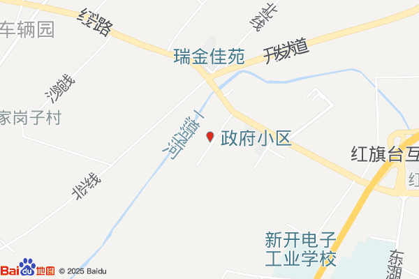 东北食品城仓储物流中心-东南门实景图