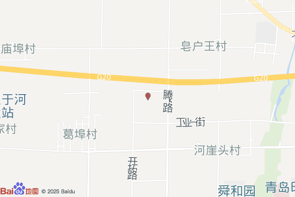 潍城区崔家工业园实景图