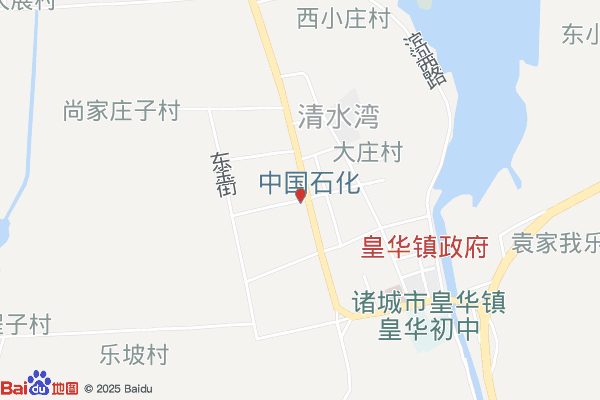皇华镇镇西工业园实景图