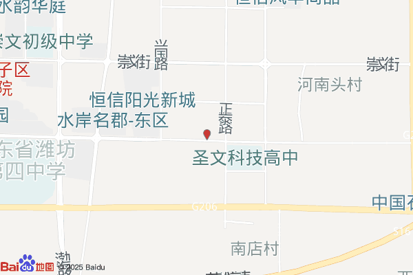 山东测绘地理信息产业园孵化配套中心西区-南门实景图