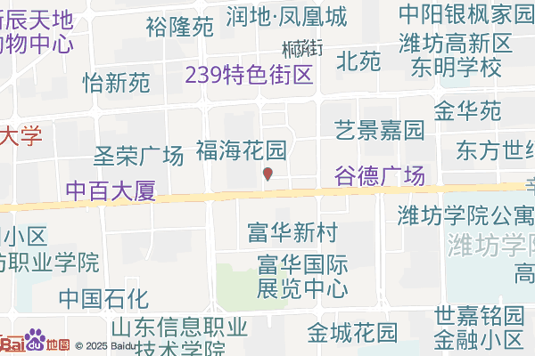 潍坊市高新区招商局一二三四局实景图