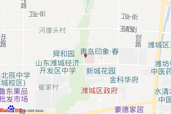 潍城经济开发区实景图
