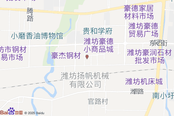 潍坊豪德小商品城物流园区实景图