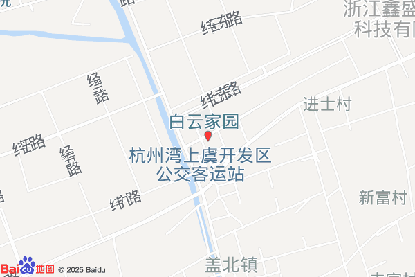 上虞工业园区职工生活区-北1门实景图