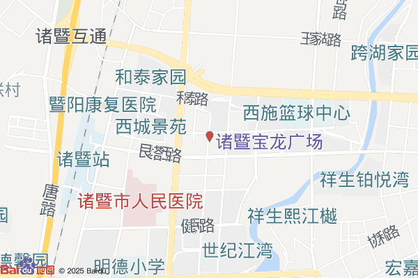 诸暨经济开发区行政服务中心-西门实景图