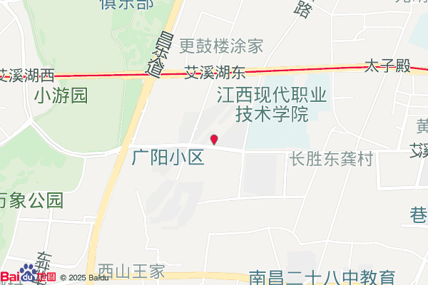 南昌高新区艾溪湖管理处应急管理办公室实景图