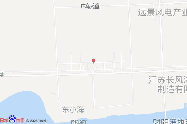 射阳县临港工业区管委会实景图