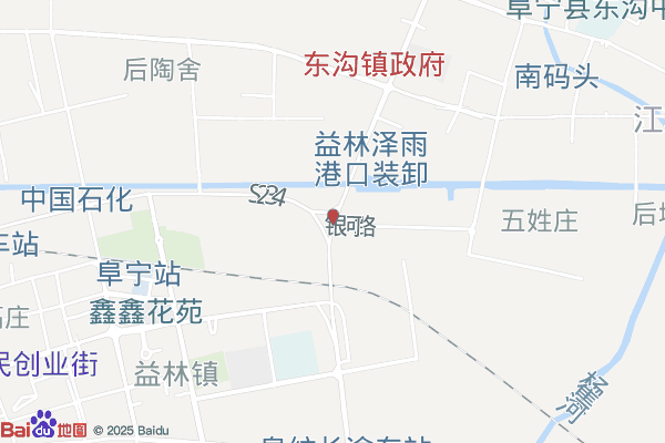 江苏省阜宁经济开发区民营科技园银河工业集中区实景图