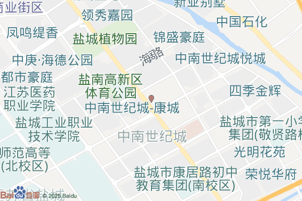 盐城市盐南高新技术产业开发区实景图
