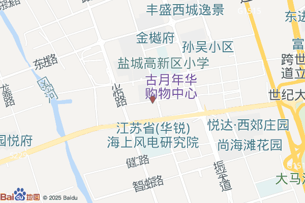盐城高新区科技广场中央商务区项目指挥部实景图