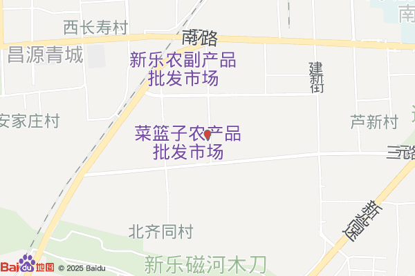 菜篮子(新乐)智慧物流园实景图