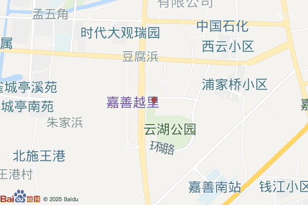 嘉善高科技产业园区实景图