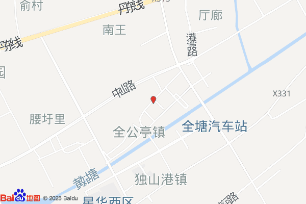 全塘镇工业园区实景图